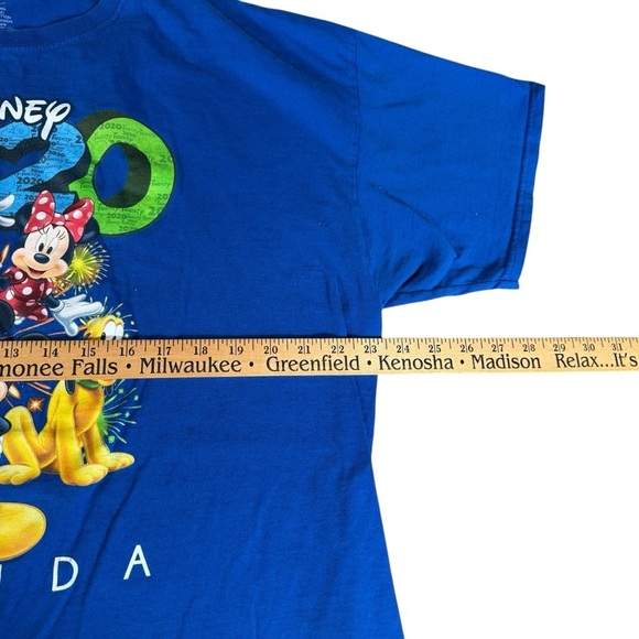 Disney Florida 2020 T Shirt Adult 2XL Blue Graphic Mickey And Friends - Picture 6 of 8